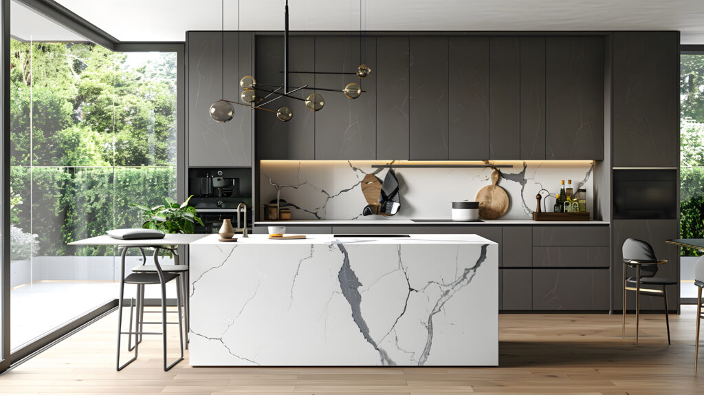 Marble sustainable Kitchen worktops