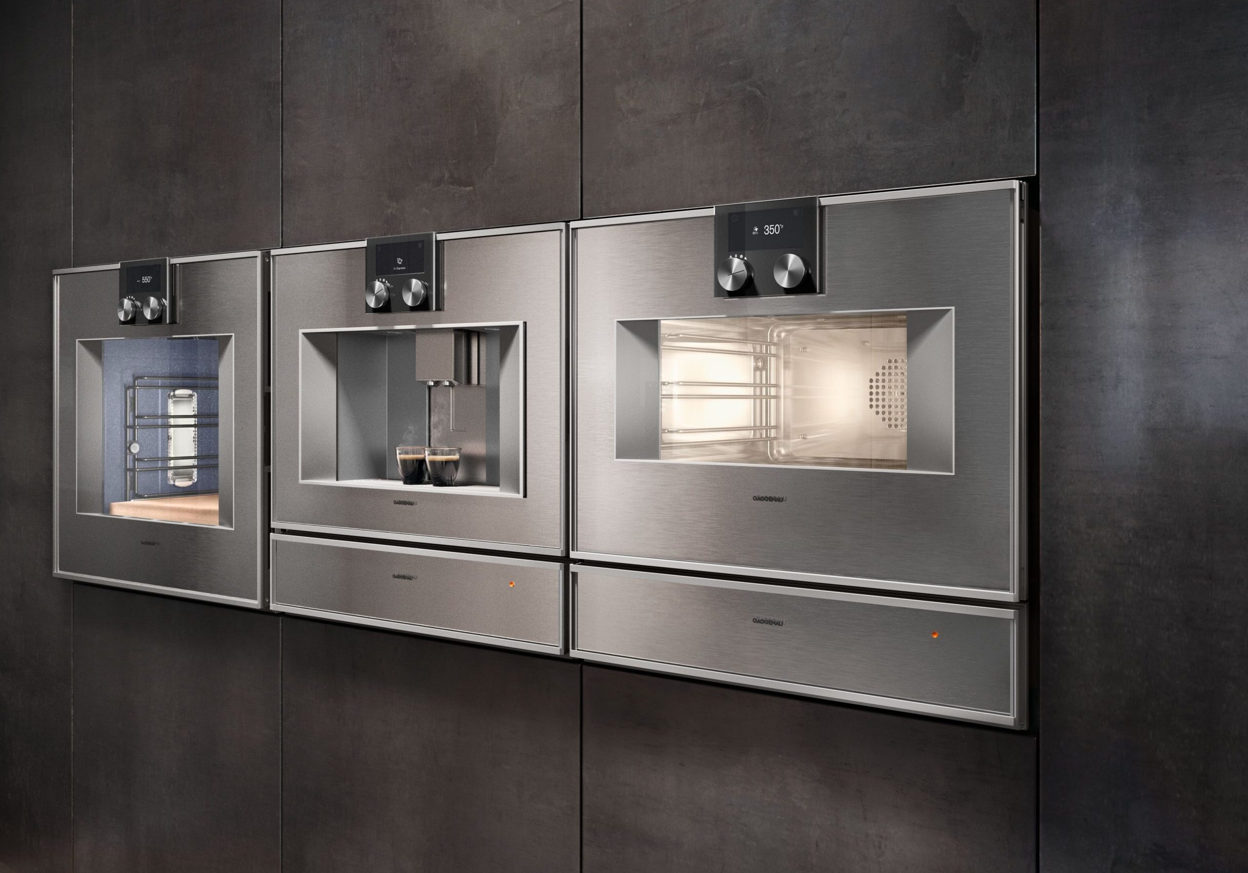 Modern kitchen appliances Gaggenau